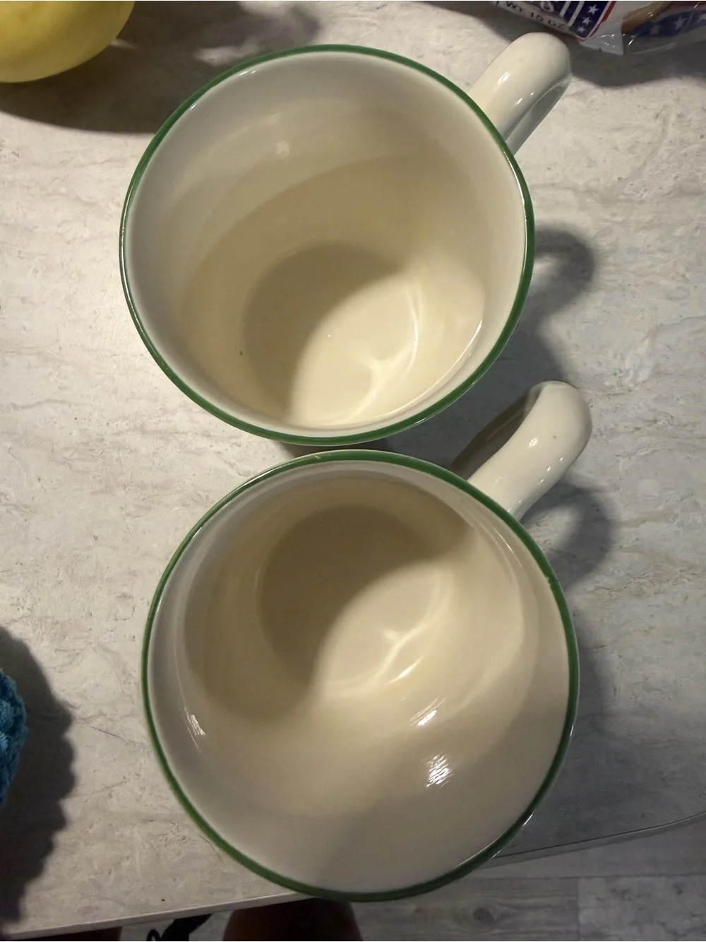 two Sangostone Country Cottage Coffee Mugs/tea cups Cottagecore vintage